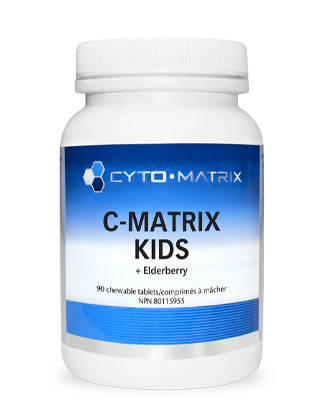 C Matrix Kids + Elderberry Comprimés mâchables