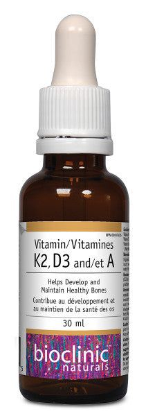 Vitamin D3, K2 and A